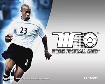 World Tour Soccer 2003 screen shot title